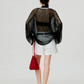 See-Through Mesh Pullover FER0253