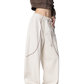 Color Contrast Stitch Sweat Pants ICM0105