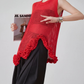 Corsage Lace Knit Vest FER0220