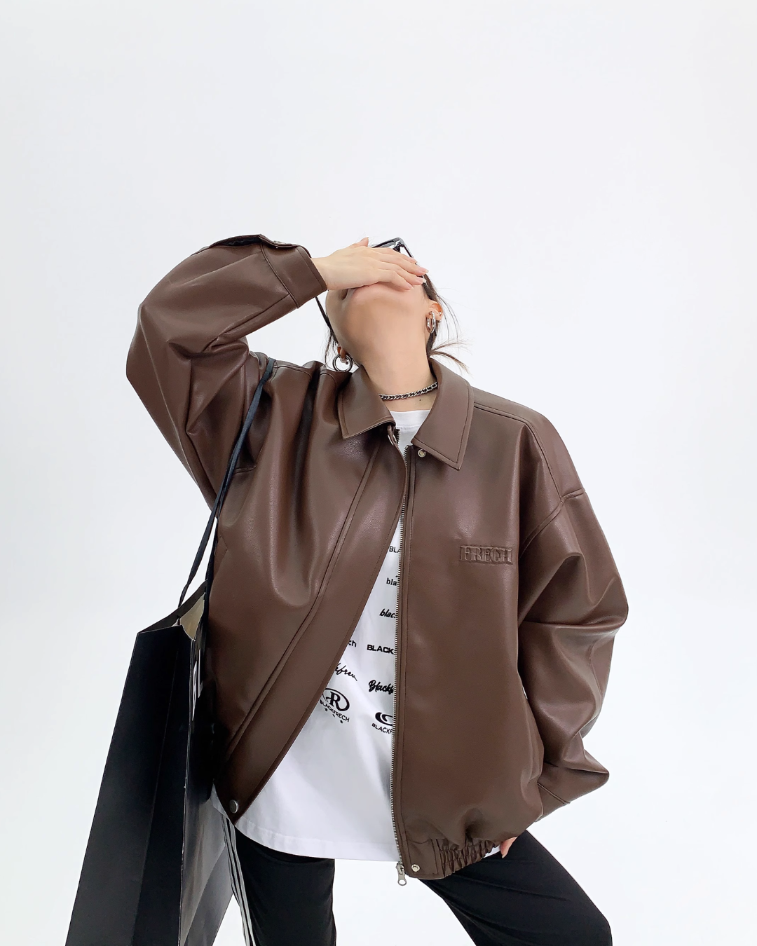 Retro Big Leather Jacket YLS0049