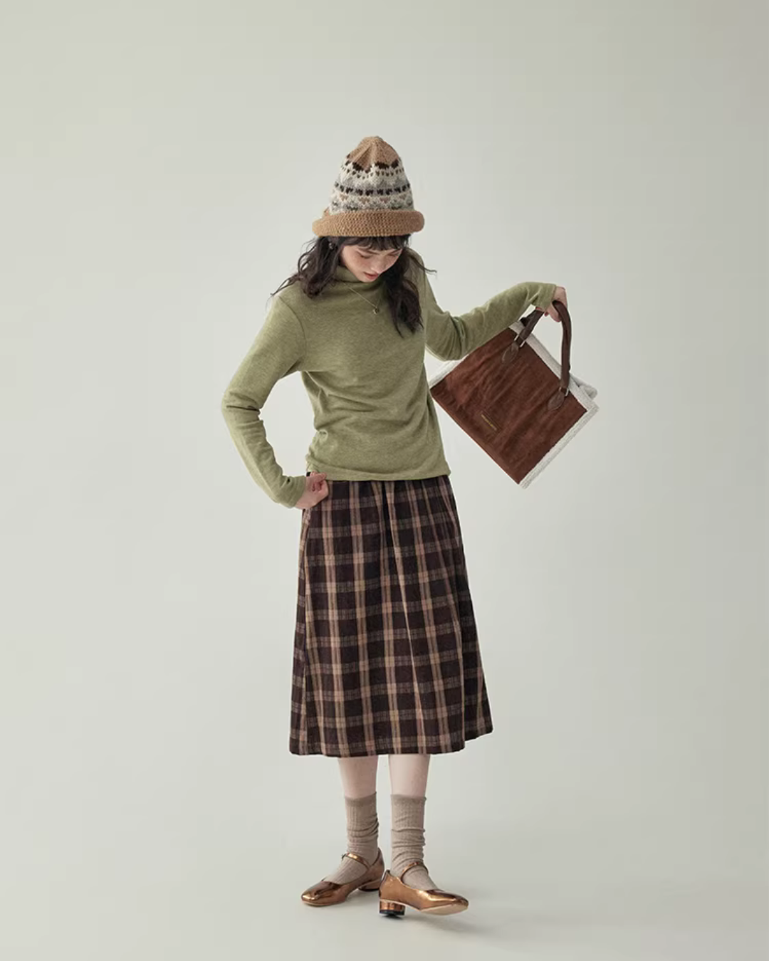 Basic High-Neck Top AMU0041