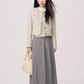Feminine Short Tweed Jacket WDB0019