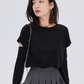 Round Neck Long Sleeve T-Shirt SHN0015