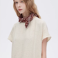 Cotton Linen Gathered Long Dress SHN0040