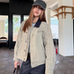 Denim Collar Work Jacket CYE0062