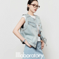 Light Blue Round Neck Denim Vest LLA0451
