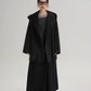 Open Collar Long Coat SRS0414