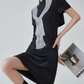 Fake Layered Design Dress FER0318