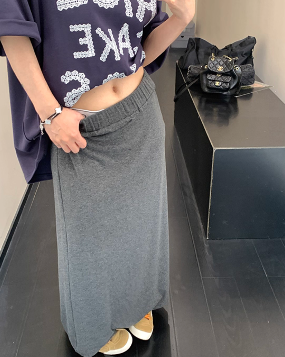 Sweat Long Skirt YLS0917