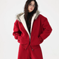 Fur Collar Fleece Hoodie/Casual Pants ACS0349