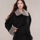 Fur Collar Mid-Length Coat WDB0009