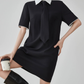 Necktie Cleric Mini Dress FER0203