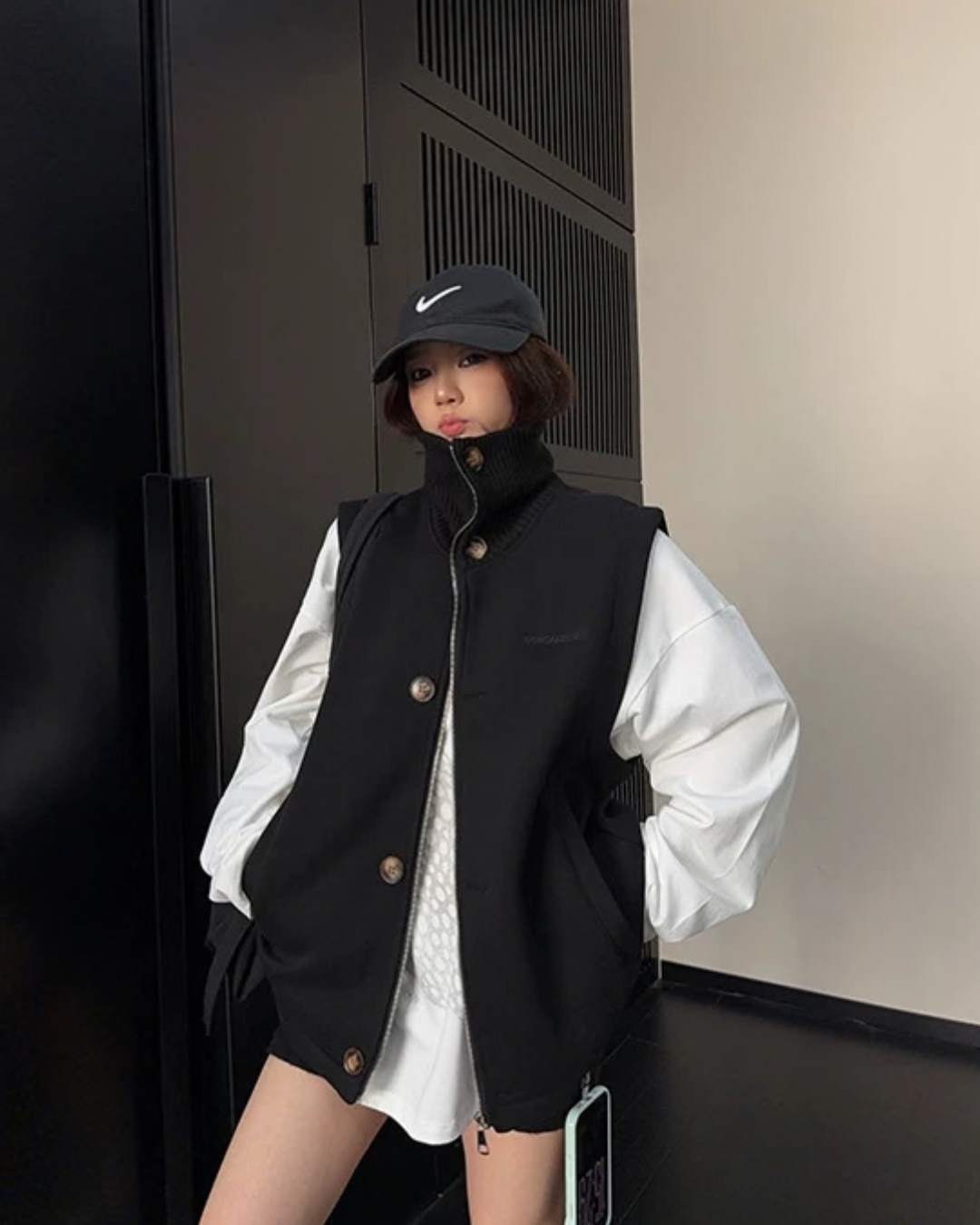 Stand Collar Vest YLS1046
