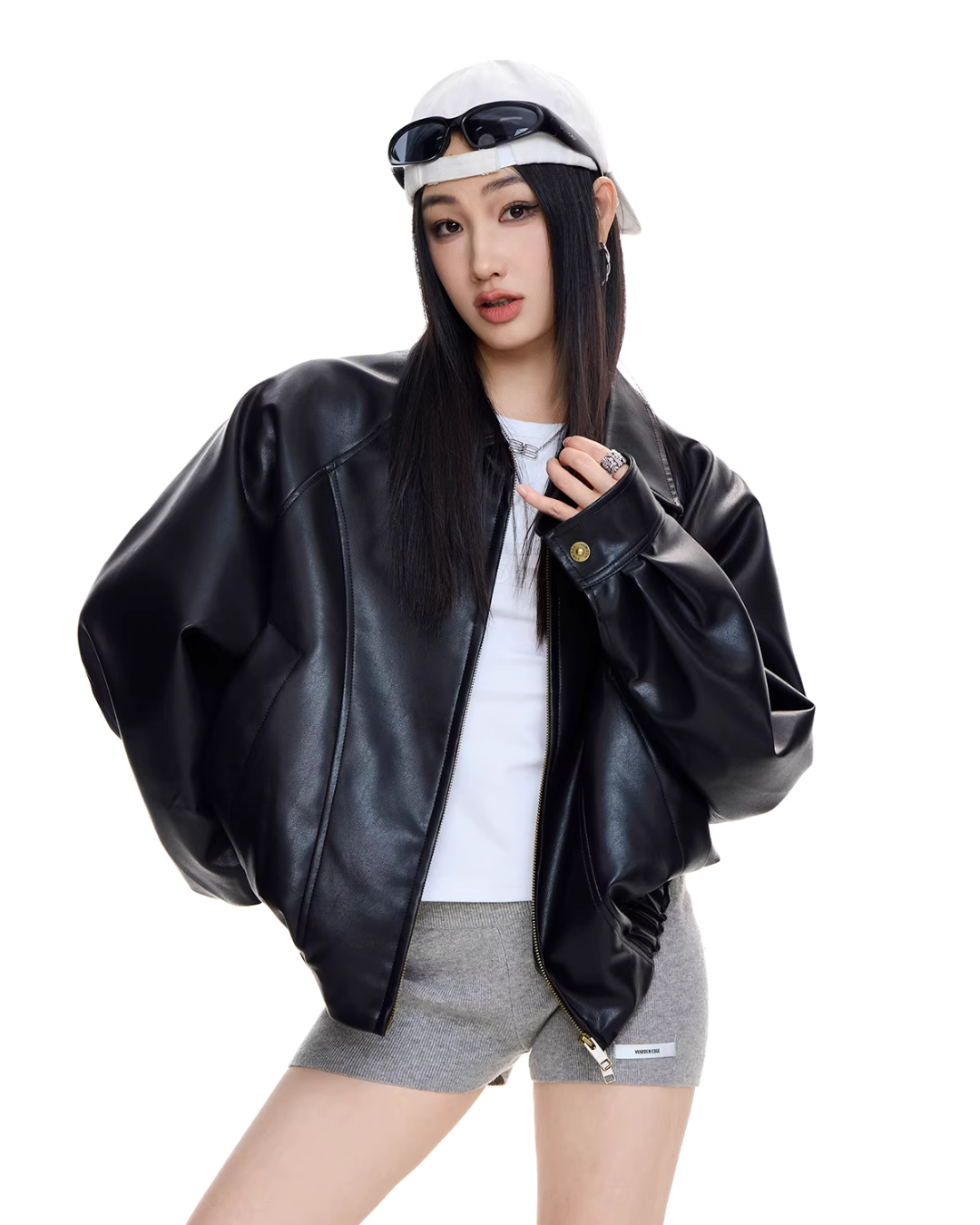 Elegant Leather Jacket ICM0095