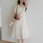Natural Tiered Dress VAS0018