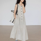 Polka Dot Tiered Dress VAS0036