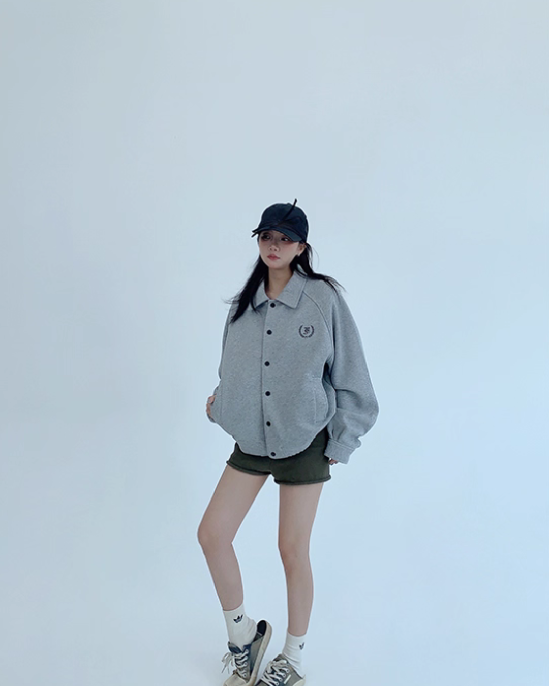 Plaid Patchwork Short Lapel Jacket YLS0883