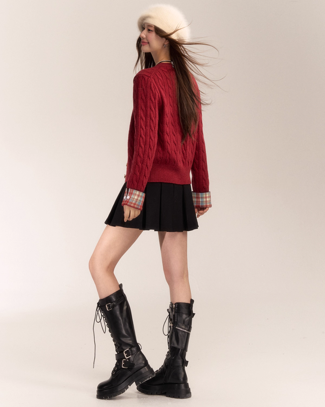 Retro College Short Knit ASG0051