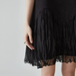 Pleated Docking Mini Dress FER0238