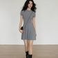 Mock Neck Tight Dress VAS0096