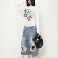 Logo Summer Knit Tops ZRS0076