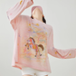 Pony Print Long-Sleeve T-Shirt FER0035