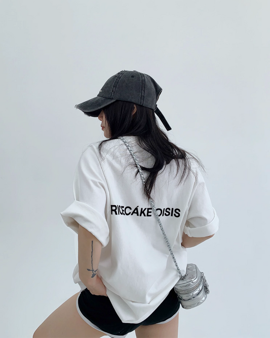 Back Logo Loose Silhouette T-Shirt YLS0854