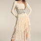 Tiered Lace Skirt AFD0020