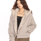 Hood Fleece Zip Up Jacket BGS0012