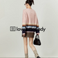 Pastel Striped Pullover Crewneck Knit LLA0391