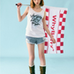 College Logo Embroidered Tanktop WBL0026