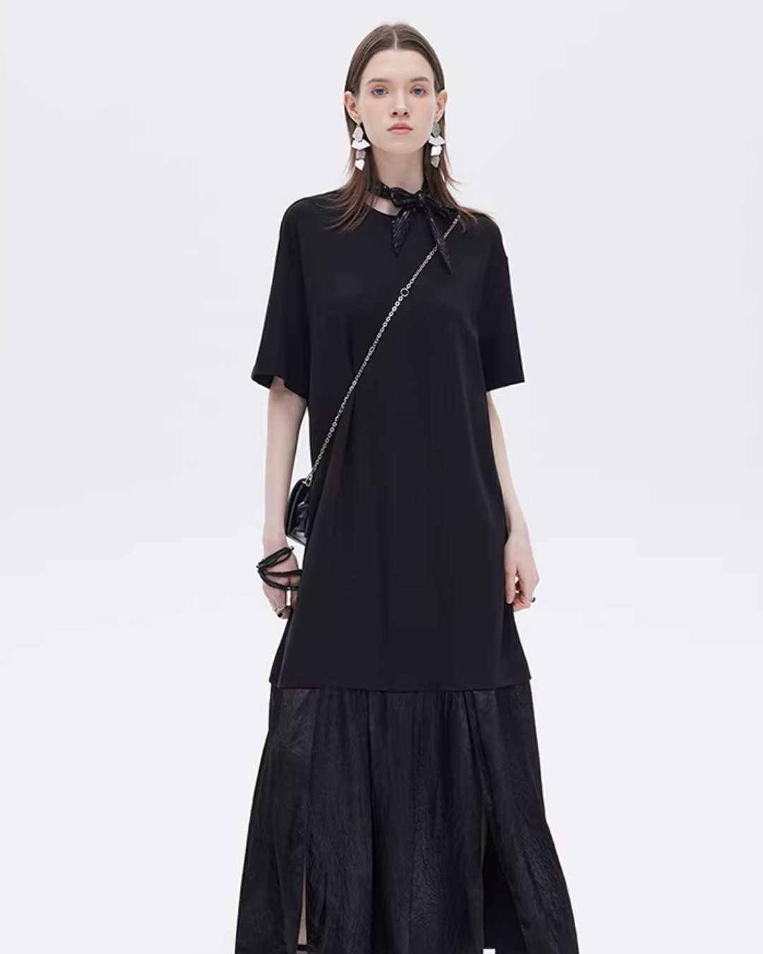 Docking T-Shirt Long Dress SHN0046
