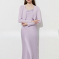 Satin Flare Strap Dress DPY0003