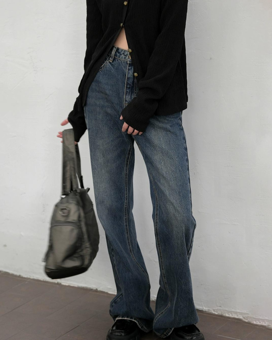 Retro Bootcut Denim Pants pcl0008