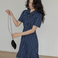 Paid Shirt Dress VAS0114