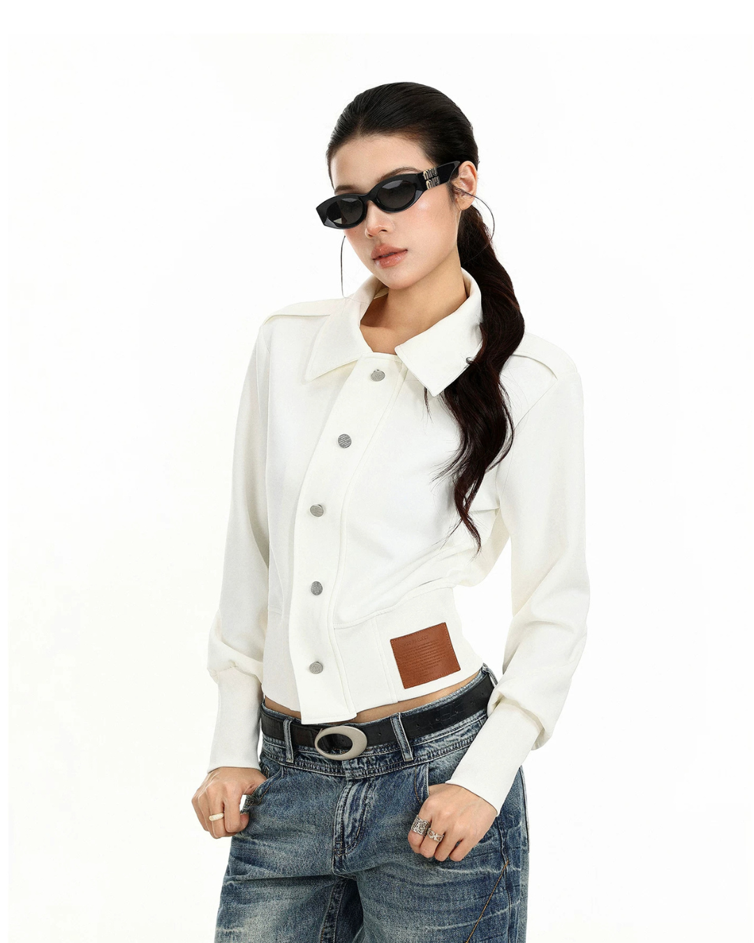 Polo Collar Short Jacket BGS0057
