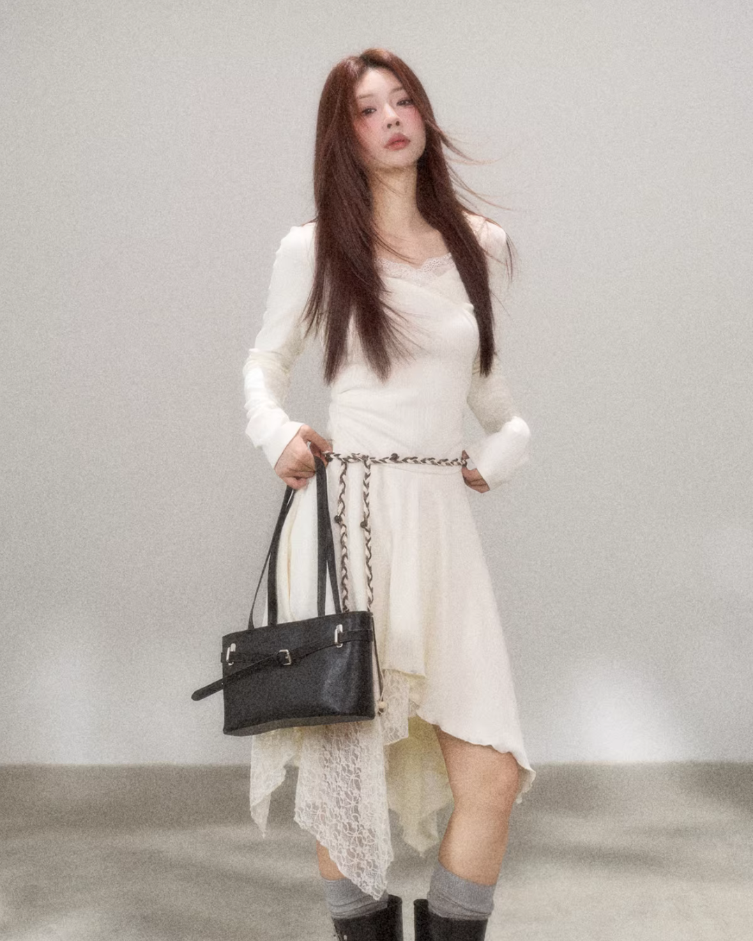 Race Ilehem Long Sleeve Dress WDB0022