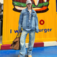 Vintage Washed Denim Jacket CYE0055