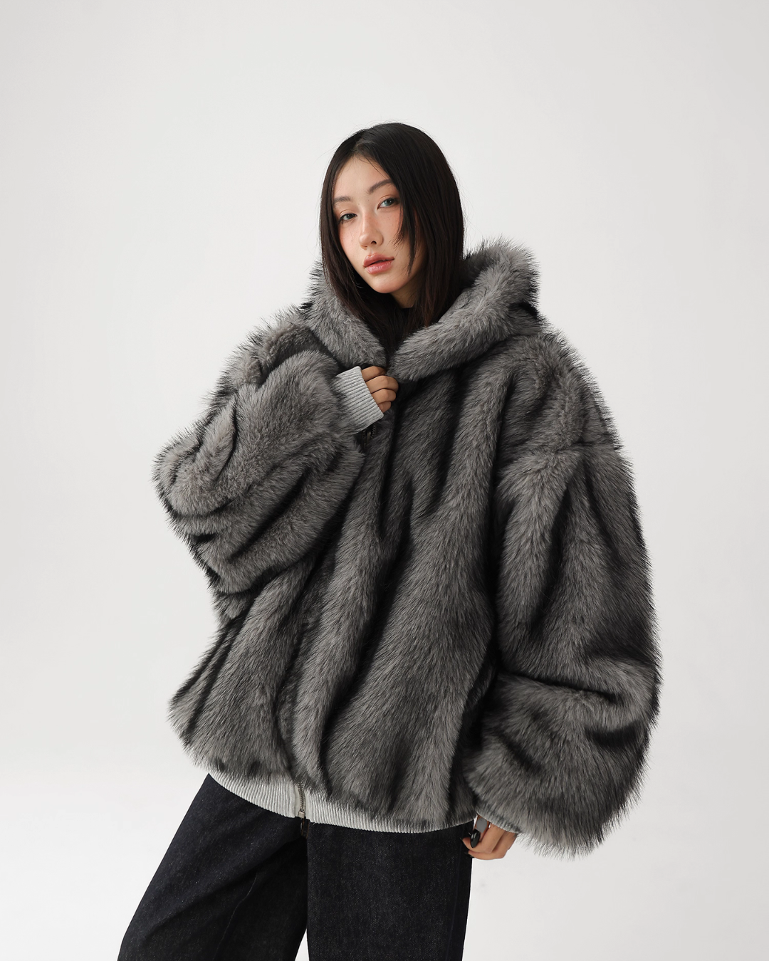 Faux Fur Reversible Blouson ACS0330