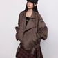 Faux Suede Jacket EZK0101
