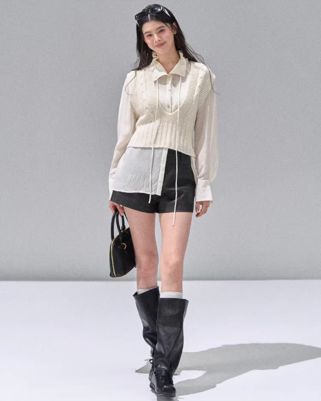 Fluffy Chiffon Shirt RCR0012