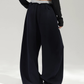 Layered Design Wide Sweatpants ACS0391