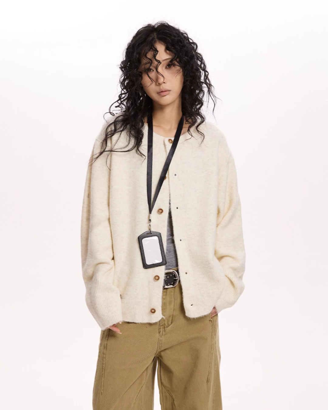 Round Neck Knit Cardigan VAT0007