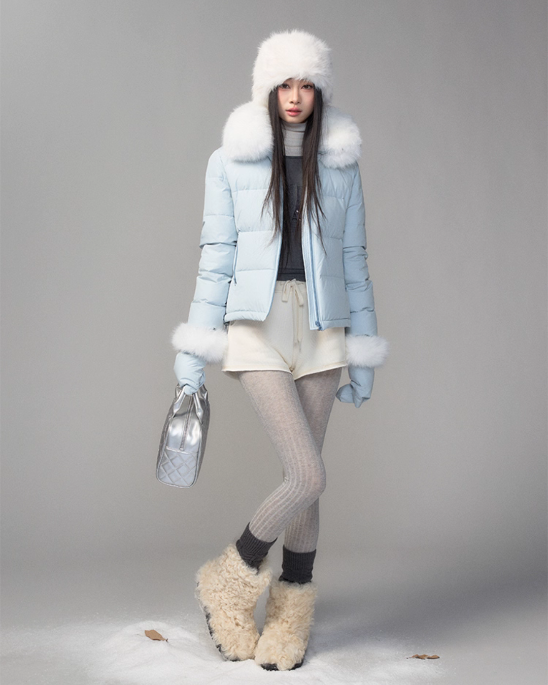 Fur Collar Down Jacket TRK0005