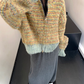 Retro Brushed Knit Hoodie YLS1004