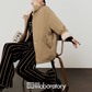 Boa Military Jacket/Black Striped Pants LLA0558