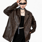 Vintage Leather Jacket  ICM0066