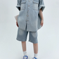 Light Blue Denim Shirt YLS0342