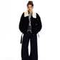 Fur Collar Suede Jacket HGX0047