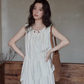 Asymmetrical Tiered Dress / Summer Knit Cardigan SMS0001